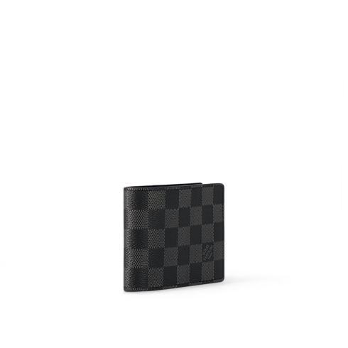 Slender Wallet Damier Graphite Canvas in Men's Wallets and Small Leather Goods All Wallets and Small Leather Goods collections by Louis Vuitton (Product zoom)