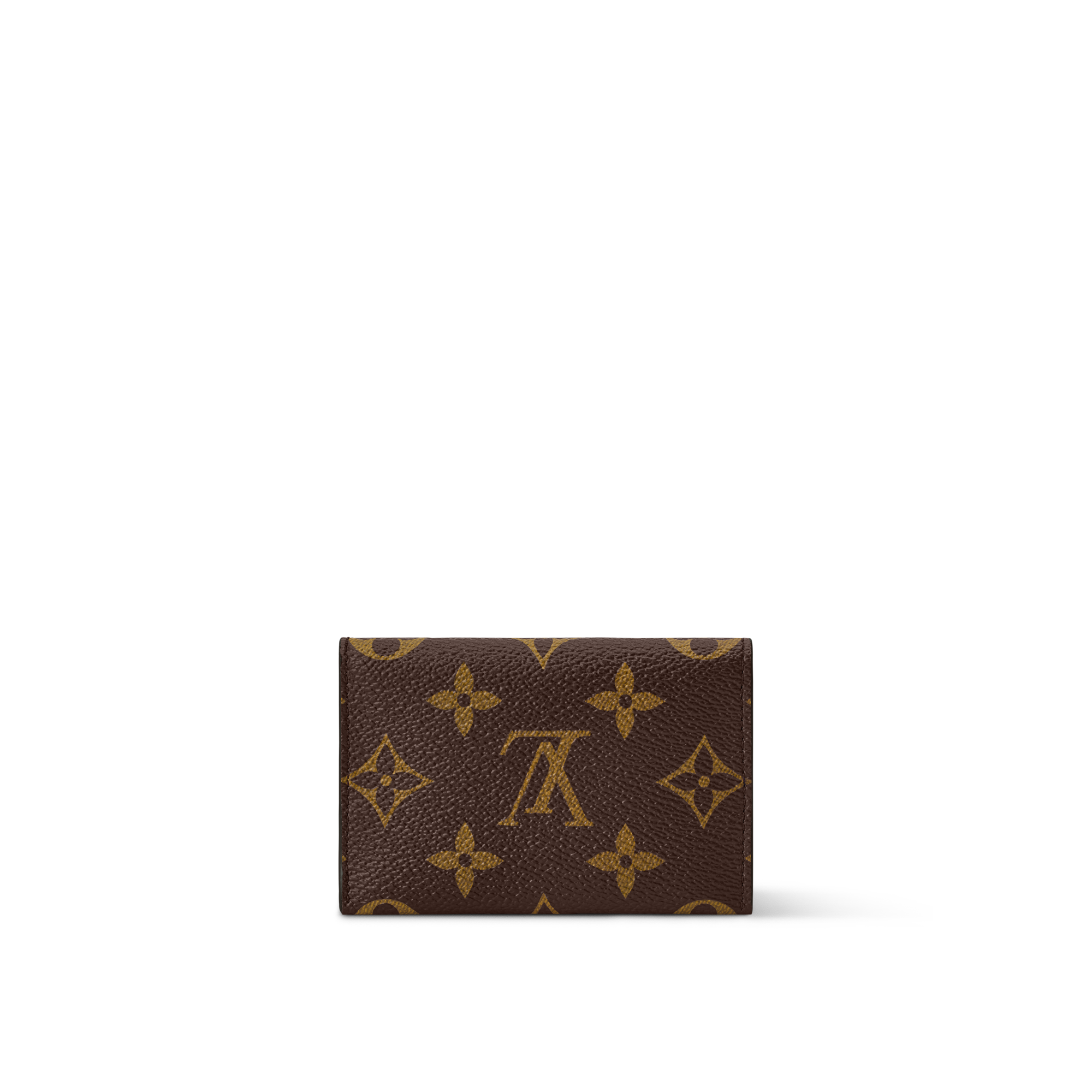 Slim Card Holder Monogram Canvas in Women