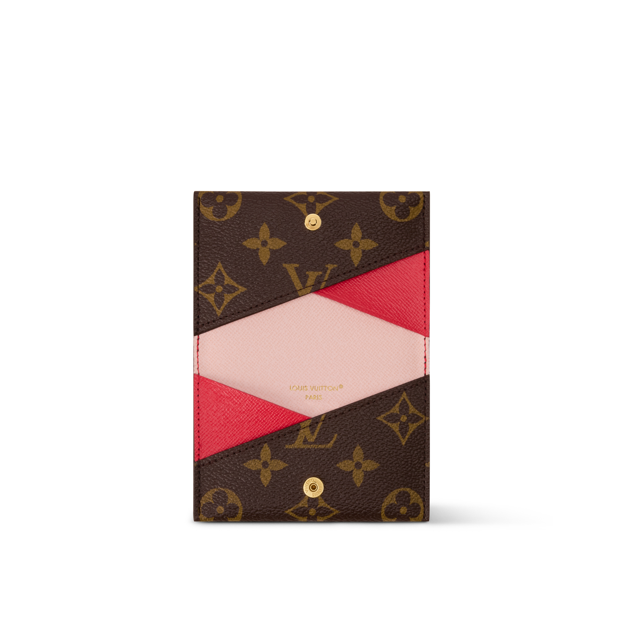 Slim Card Holder Monogram Canvas in Women