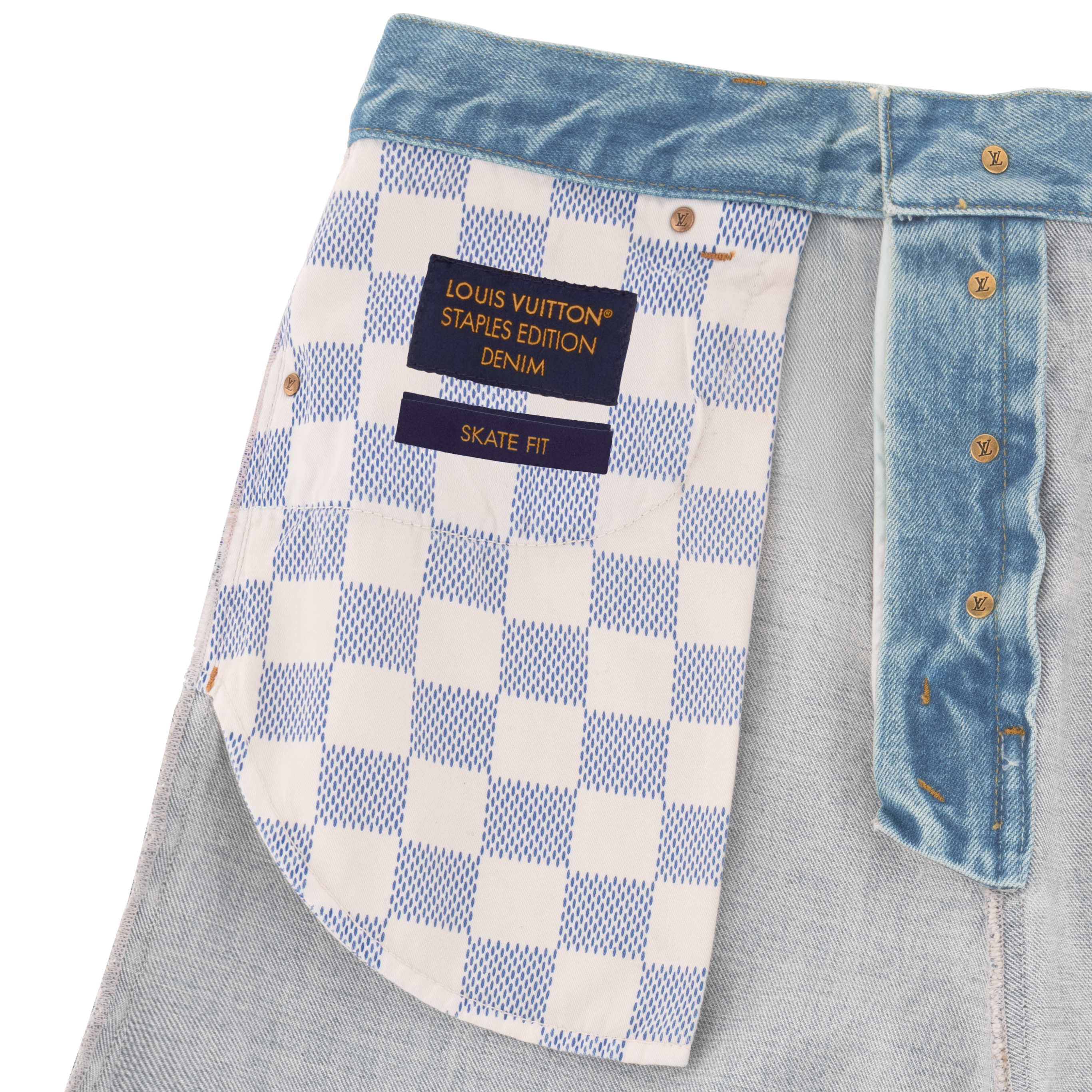 Slim Fit Denim Pants   in Men