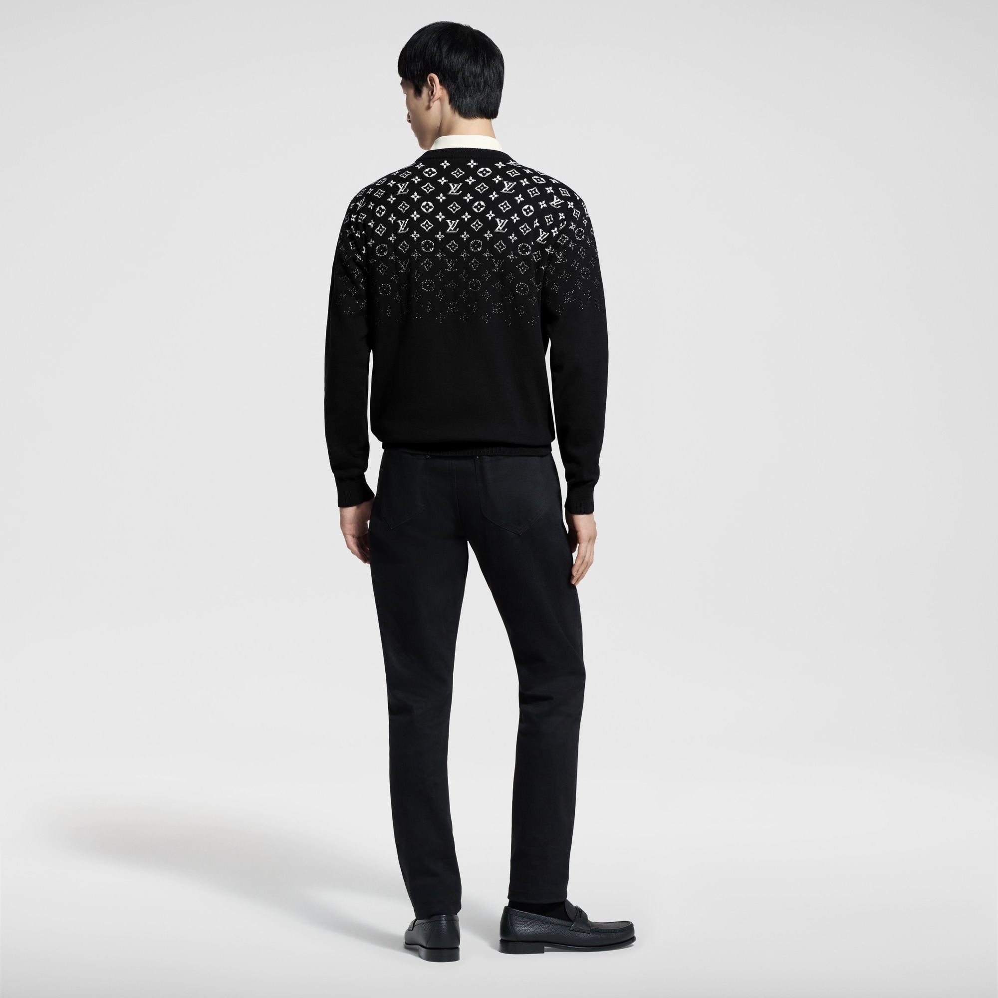 Slim Stretch Denim Trousers  in Men