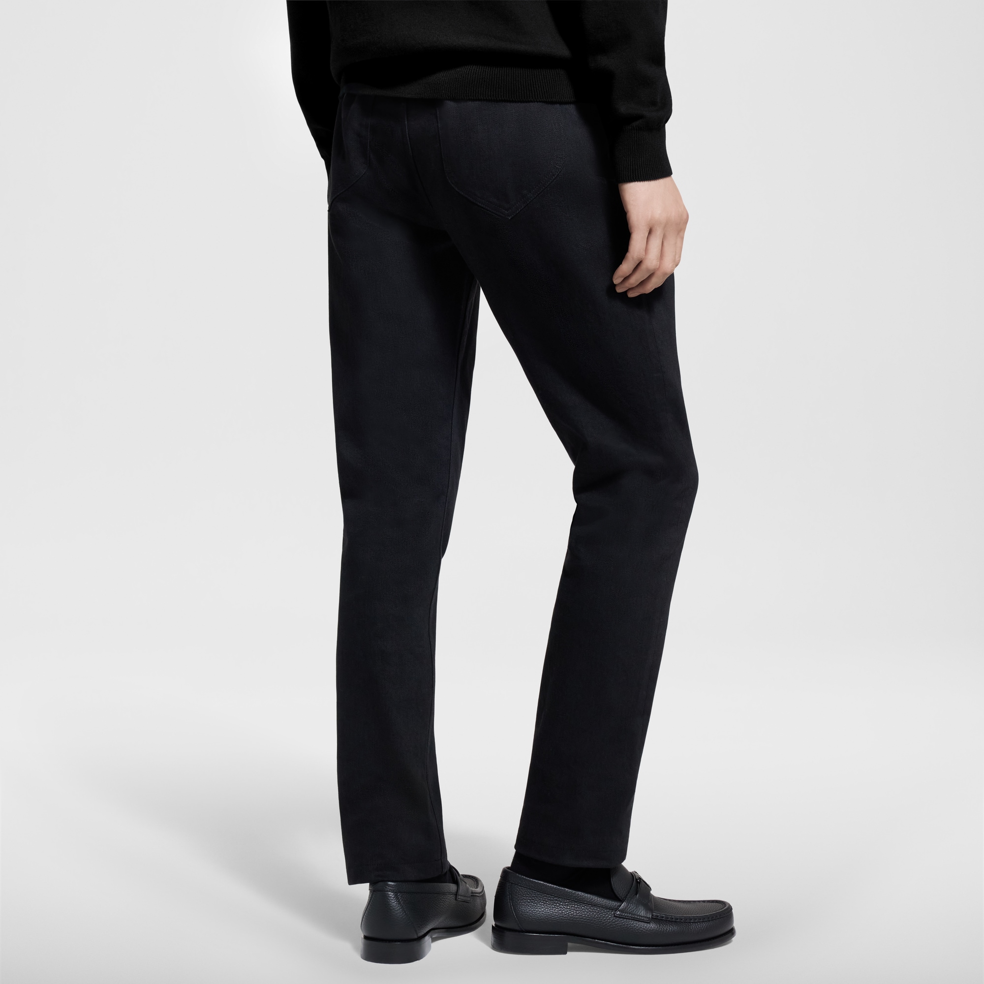 Slim Stretch Denim Trousers  in Men