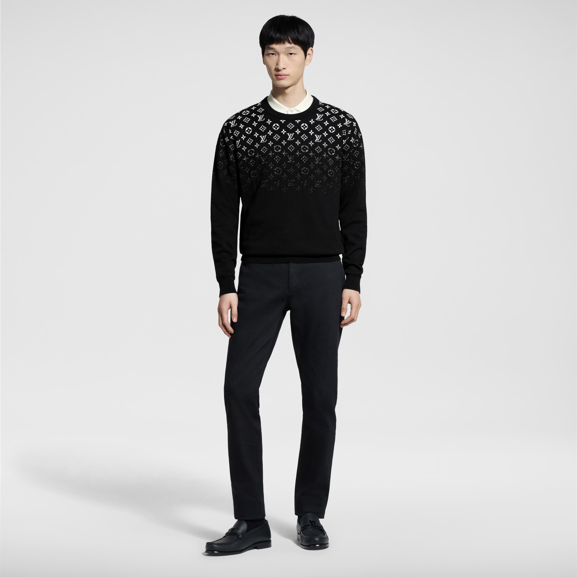 Slim Stretch Denim Trousers  in Men