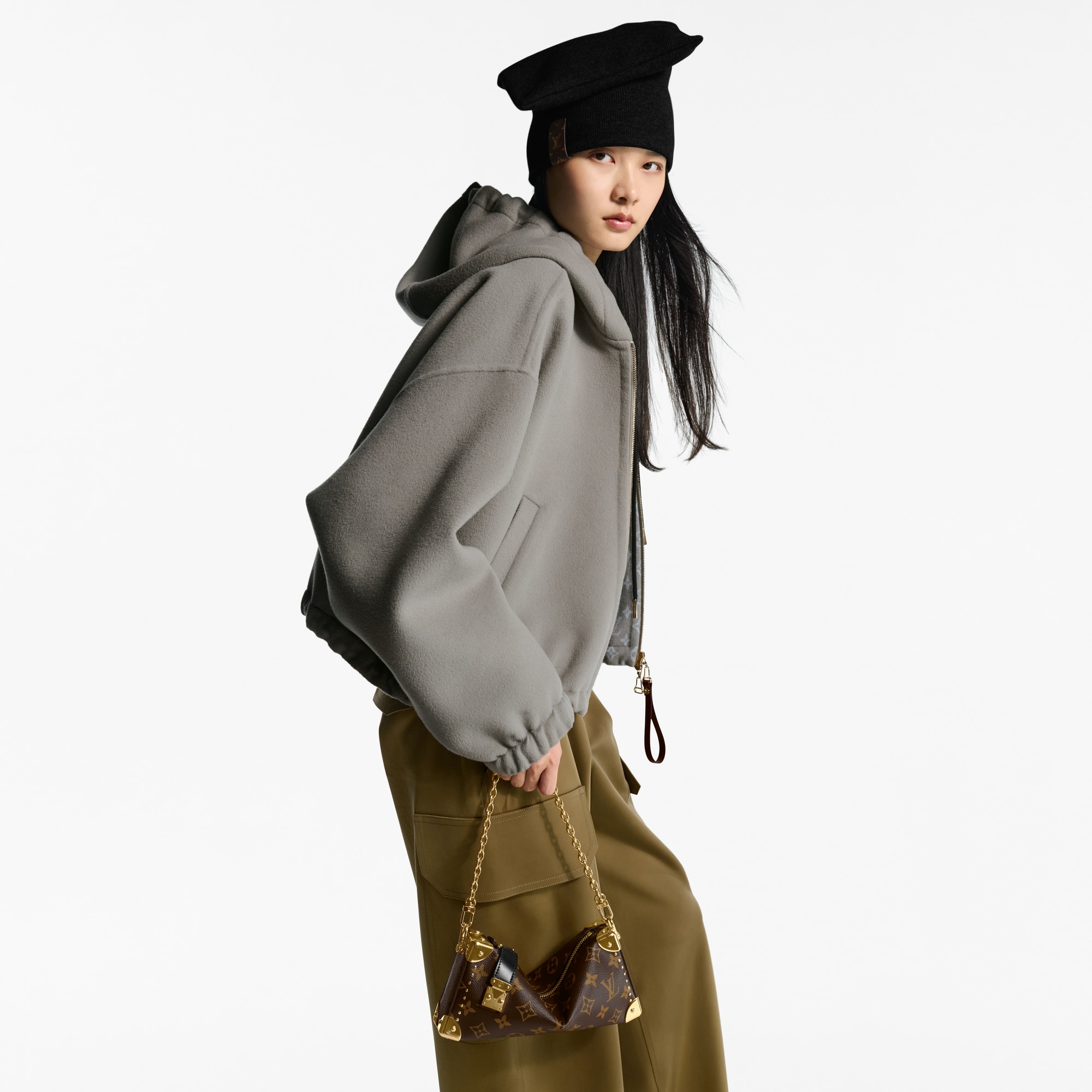 Slim Trunk Monogram Canvas in Women