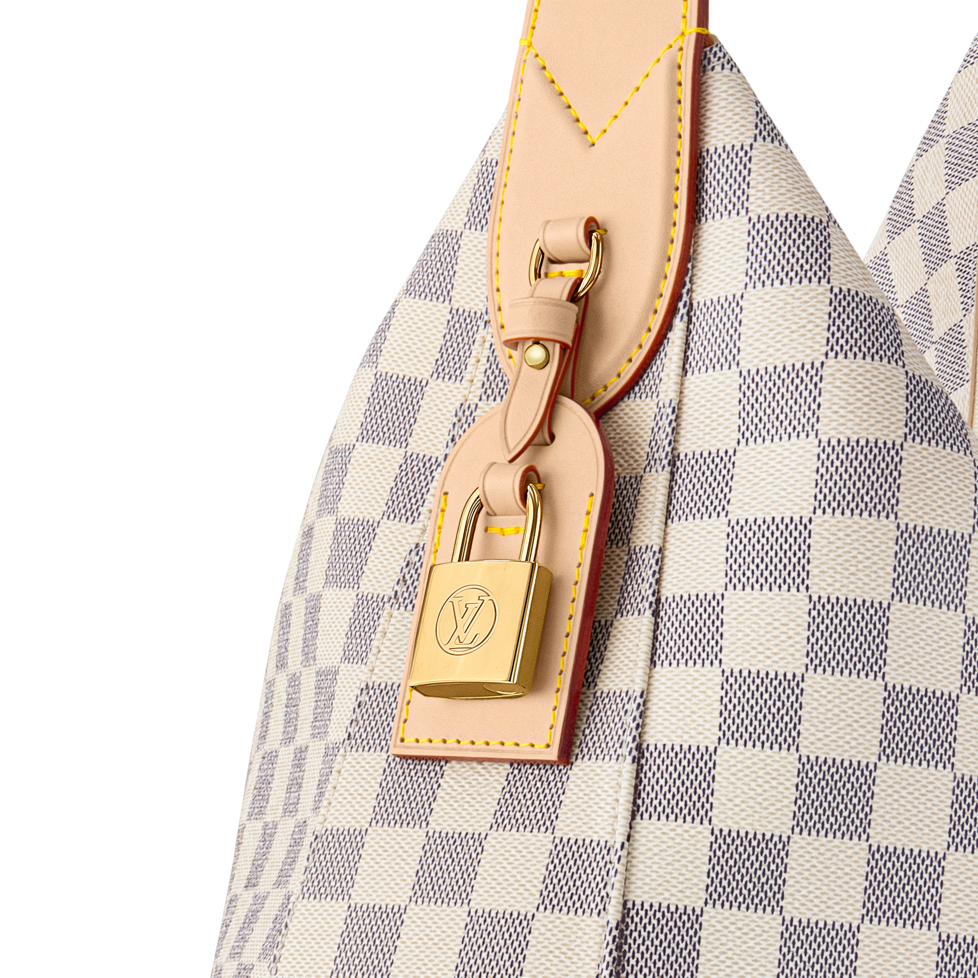 Slouchy MM Damier Azur Canvas in Bags and Small Leather Goods