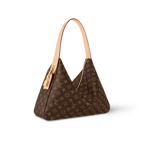Slouchy MM Bag Monogram Canvas in Women's Handbags Handbags collections by Louis Vuitton (Product zoom)