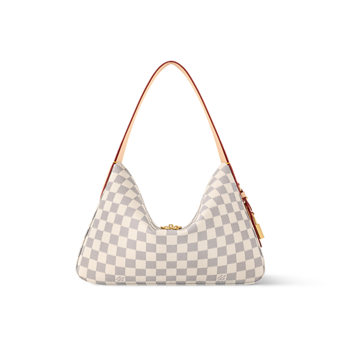Slouchy PM Damier Azur Canvas in Bags and Small Leather Goods's Women Bags New In collections by Louis Vuitton (Product zoom)