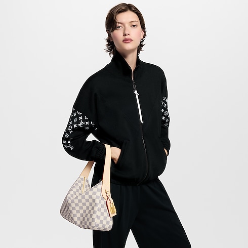 Slouchy PM Damier Azur Canvas in Bags and Small Leather Goods's Women Bags New In collections by Louis Vuitton (Product zoom)