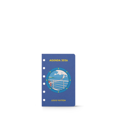Small Functional Weekly Agenda Refill 2026 in Trunks, Travel and Home's Library Office and Writing collections by Louis Vuitton (Product zoom)