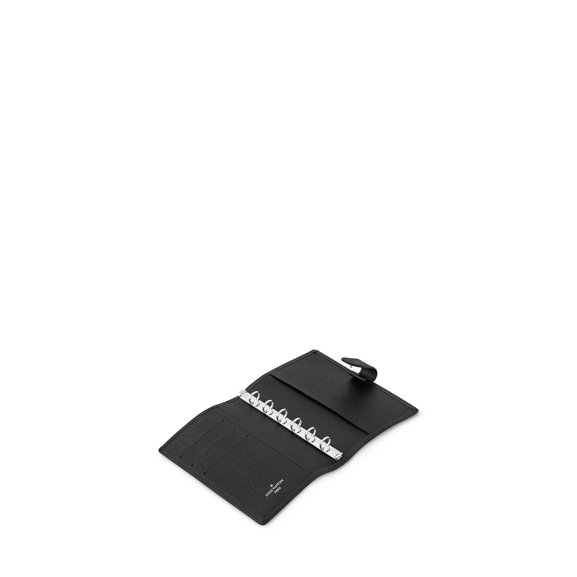 Small Ring Agenda Cover Taiga Leather in Trunks, Travel and Home