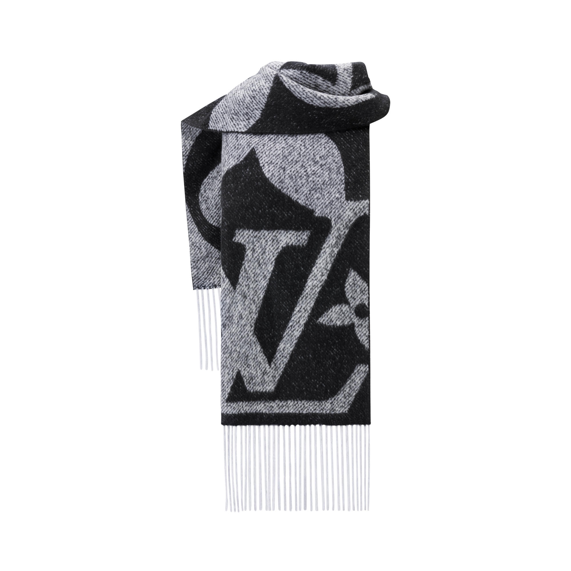 Snowy Kaleidoscope Scarf S00 in Women