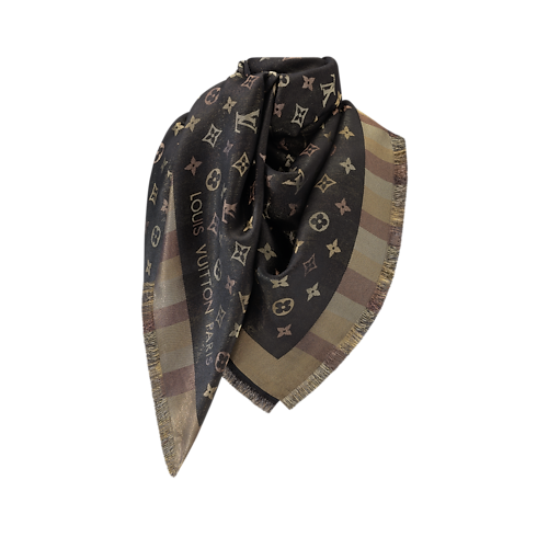 So Shine Monogram Shawl S00 in Women's Accessories Shawls and Stoles collections by Louis Vuitton (Product zoom)