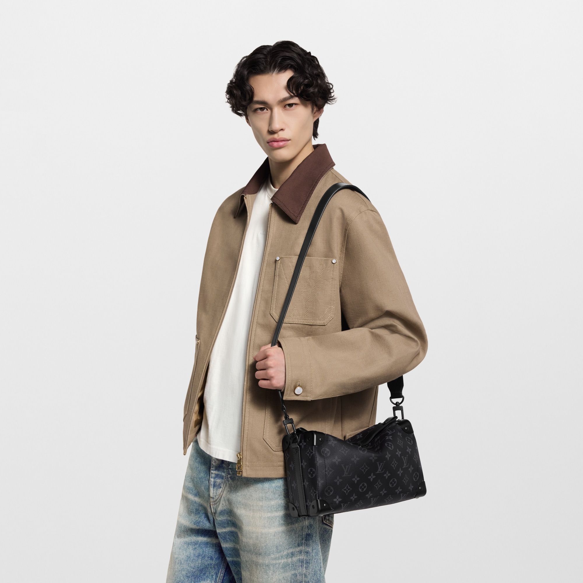 Soul Trunk East West Monogram Eclipse Canvas in Bags and Small Leather Goods