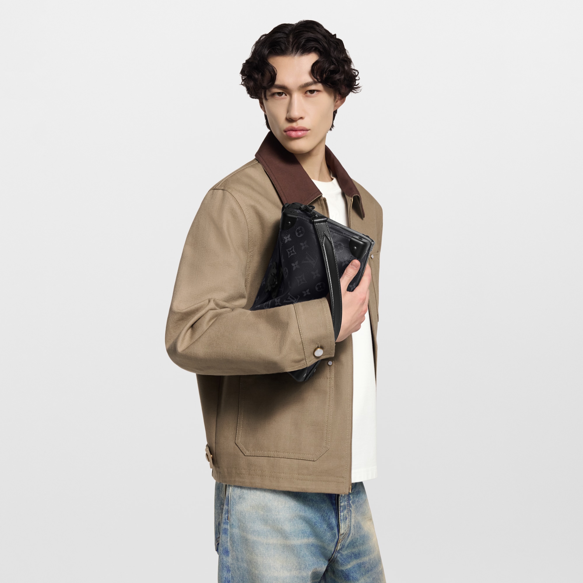Soul Trunk East West Monogram Eclipse Canvas in Bags and Small Leather Goods