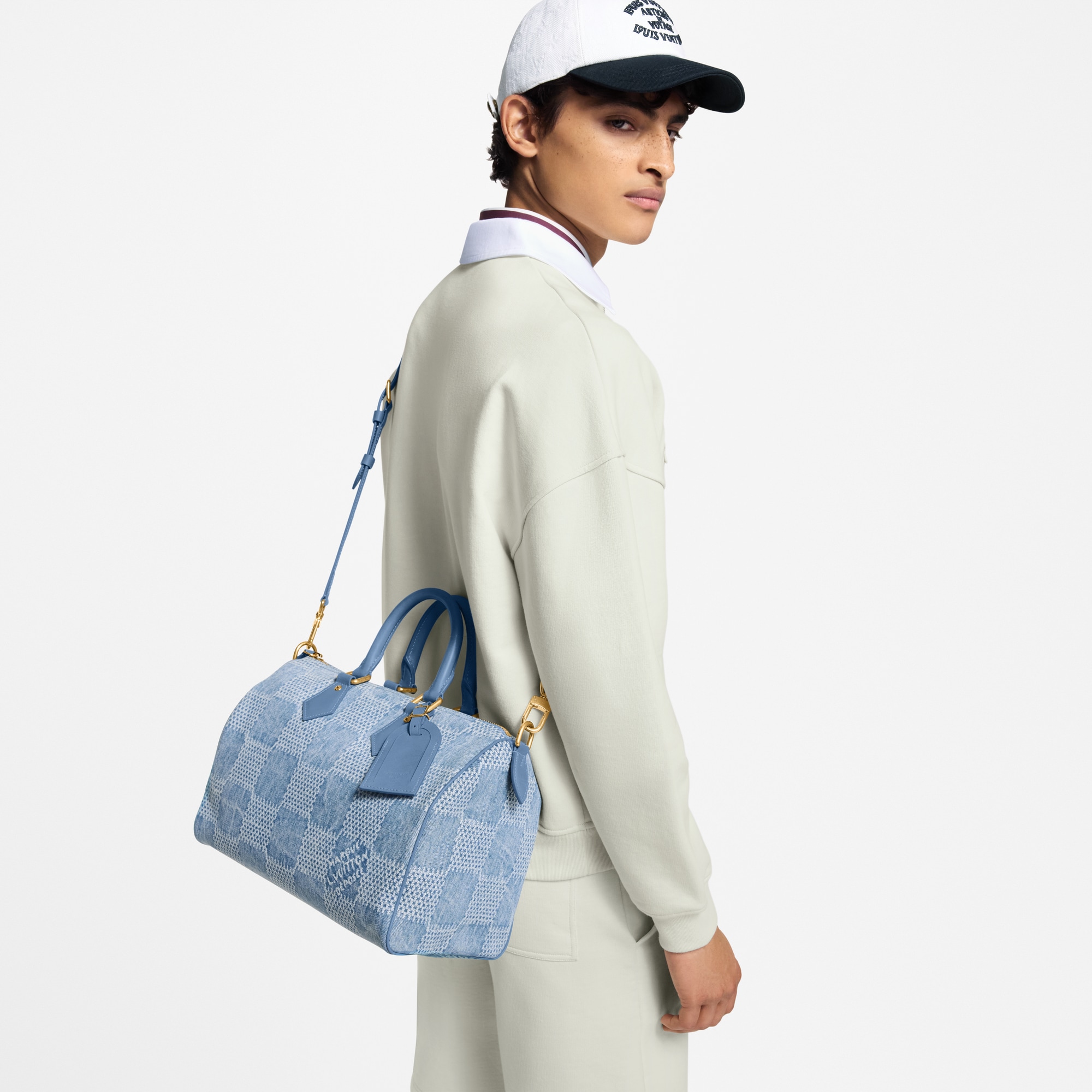 Speedy 30 Bandoulière Damier Other in Bags and Small Leather Goods