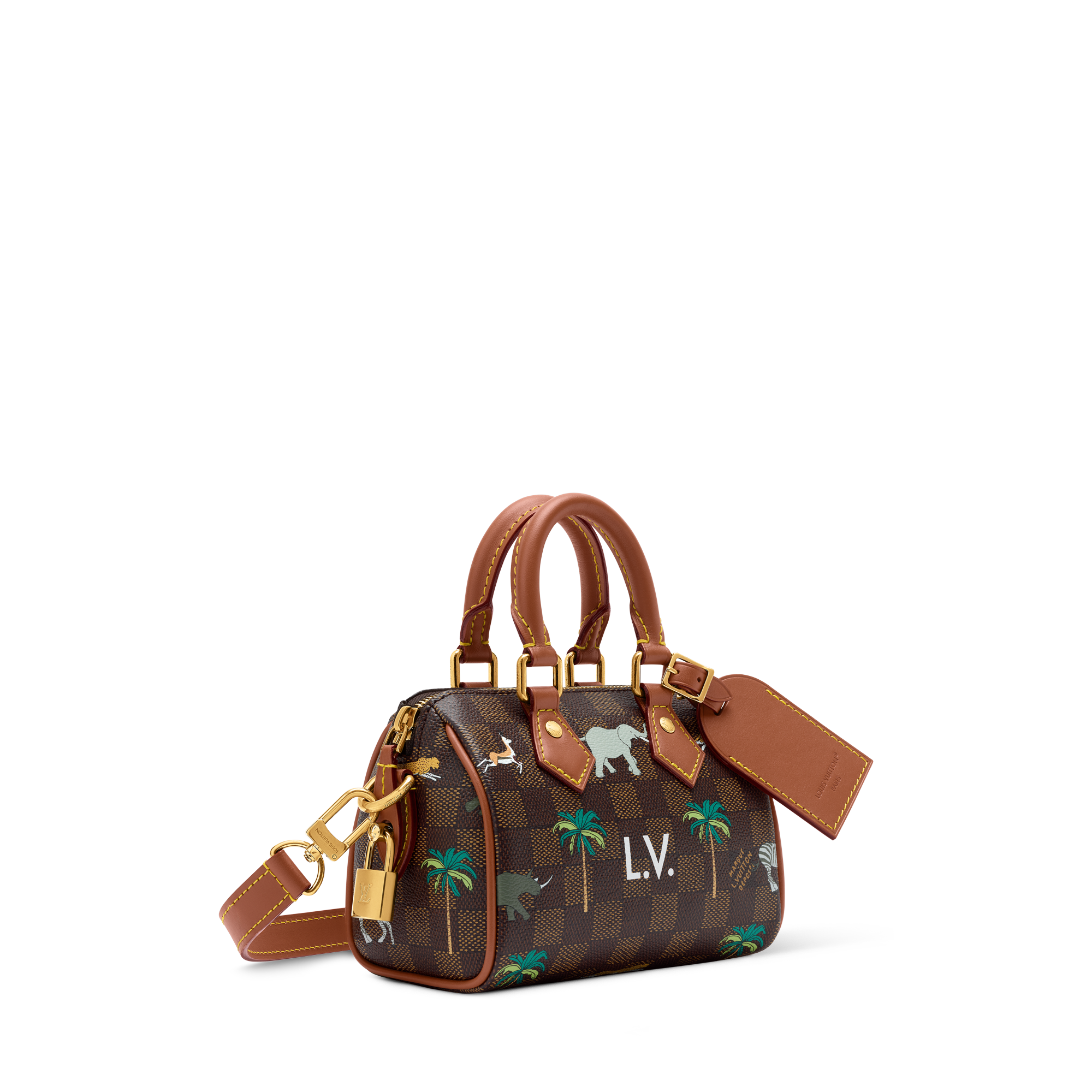 ノベルティLouis Vuitton ショルダーバッグ Speedy Bandoulière 18 x 