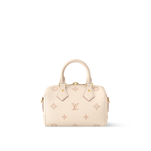 Speedy Bandoulière 20 Monogram Empreinte Leather in Bags and Small Leather Goods's Women Bags LV Icons collections by Louis Vuitton (Product zoom)