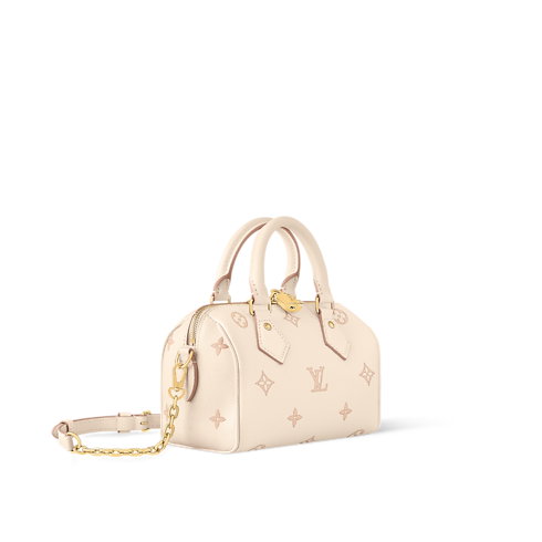 Speedy Bandoulière 20 Monogram Empreinte Leather in Bags and Small Leather Goods's Women Bags LV Icons collections by Louis Vuitton (Product zoom)