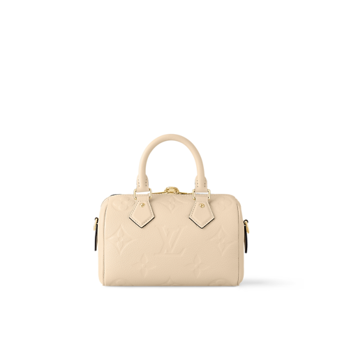 Speedy Bandoulière 20 Monogram Empreinte Leather in Women's Handbags Handbags collections by Louis Vuitton (Product zoom)