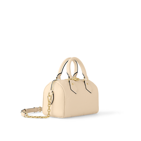 Speedy Bandoulière 20 Monogram Empreinte Leather in Women's Handbags Handbags collections by Louis Vuitton (Product zoom)