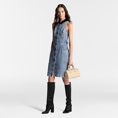 Speedy Bandoulière 20 Monogram Empreinte Leather in Women's Handbags Handbags collections by Louis Vuitton (Product zoom)