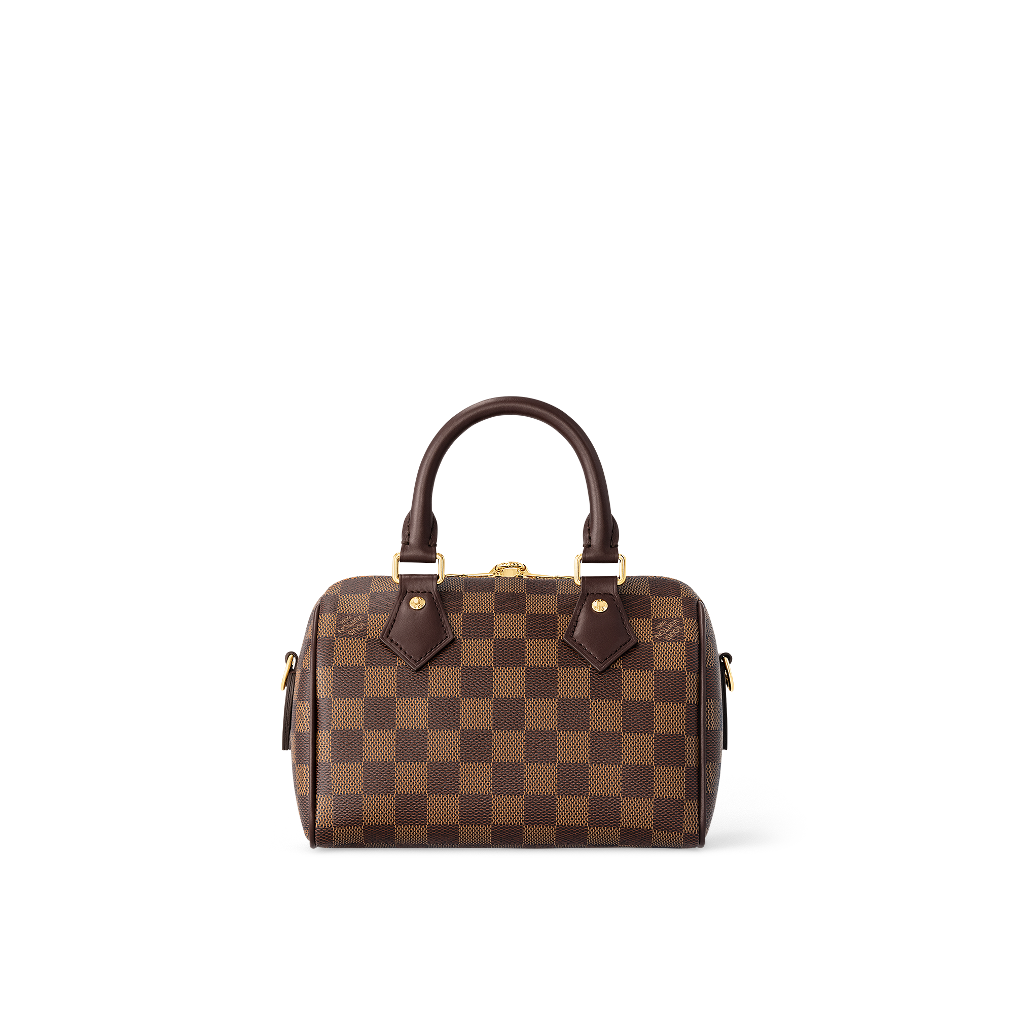 Speedy Bandoulière 20 Damier Ebene Canvas in Women