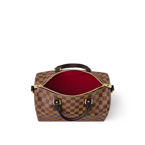 Speedy Bandoulière 30 Damier Ebene Canvas in Women's Handbags Handbags collections by Louis Vuitton (Product zoom)