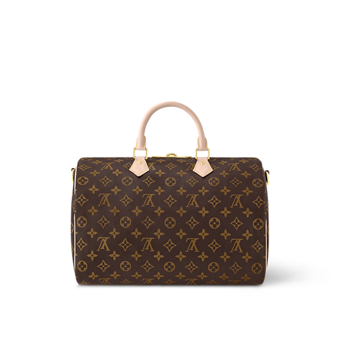Speedy Bandoulière 35 Monogram Canvas in Women's Handbags Handbags collections by Louis Vuitton (Product zoom)