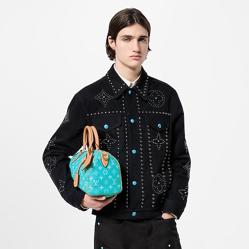 Speedy P9 Bandoulière 25 H40 in Les Extraordinaires's Leather Goods and Travel Speedy P9 collections by Louis Vuitton (Product zoom)