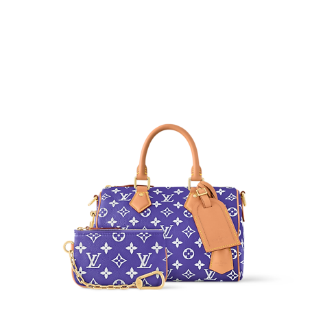 Speedy P9 Bandoulière 25 H40 in Les Extraordinaires's Leather Goods and Travel Speedy P9 collections by Louis Vuitton (Product zoom)