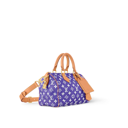 Speedy P9 Bandoulière 25 H40 in Les Extraordinaires's Leather Goods and Travel Speedy P9 collections by Louis Vuitton (Product zoom)