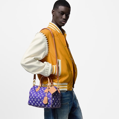 Speedy P9 Bandoulière 25 H40 in Les Extraordinaires's Leather Goods and Travel Speedy P9 collections by Louis Vuitton (Product zoom)