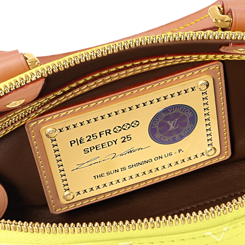 Speedy P9 Bandoulière 25 H40 in Les Extraordinaires's Leather Goods and Travel Speedy P9 collections by Louis Vuitton (Product zoom)