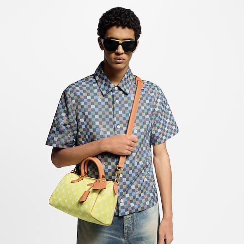 Speedy P9 Bandoulière 25 H40 in Les Extraordinaires's Leather Goods and Travel Speedy P9 collections by Louis Vuitton (Product zoom)