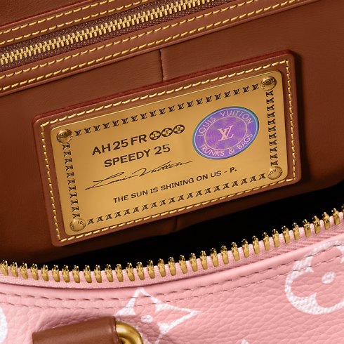 Speedy P9 Bandoulière 25 H40 in Les Extraordinaires's Leather Goods and Travel Speedy P9 collections by Louis Vuitton (Product zoom)