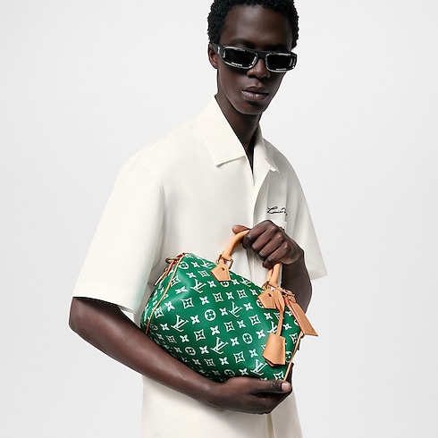 Speedy P9 Bandoulière 25 H40 in Les Extraordinaires's Leather Goods and Travel Speedy P9 collections by Louis Vuitton (Product zoom)