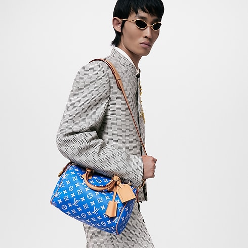 Speedy P9 Bandoulière 25 H40 in Les Extraordinaires's Leather Goods and Travel Speedy P9 collections by Louis Vuitton (Product zoom)