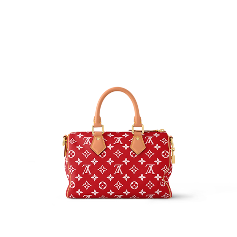 Speedy P9 Bandoulière 25 H40 in Les Extraordinaires's Leather Goods and Travel Speedy P9 collections by Louis Vuitton (Product zoom)