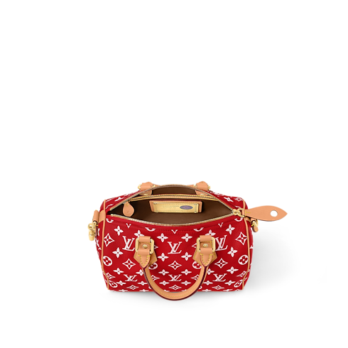 Speedy P9 Bandoulière 25 H40 in Les Extraordinaires's Leather Goods and Travel Speedy P9 collections by Louis Vuitton (Product zoom)