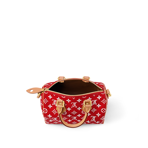 Speedy P9 Bandoulière 25 H40 in Les Extraordinaires's Leather Goods and Travel Speedy P9 collections by Louis Vuitton (Product zoom)