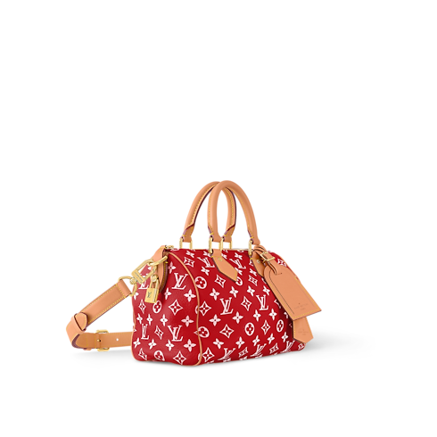 Speedy P9 Bandoulière 25 H40 in Les Extraordinaires's Leather Goods and Travel Speedy P9 collections by Louis Vuitton (Product zoom)