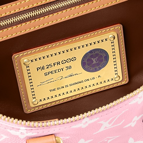 Speedy P9 Bandoulière 30 H40 in Les Extraordinaires's Leather Goods and Travel Speedy P9 collections by Louis Vuitton (Product zoom)