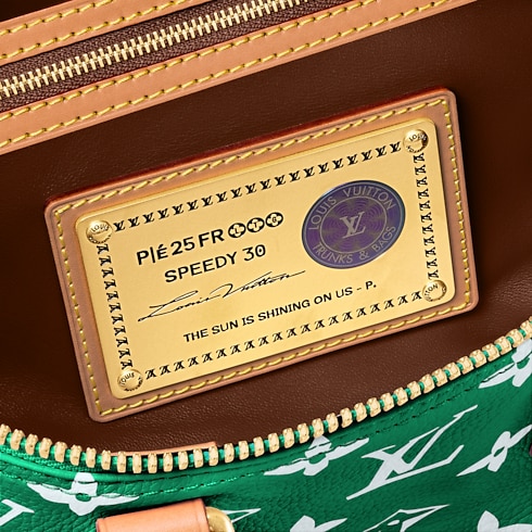 Speedy P9 Bandoulière 30 H40 in Les Extraordinaires's Leather Goods and Travel Speedy P9 collections by Louis Vuitton (Product zoom)