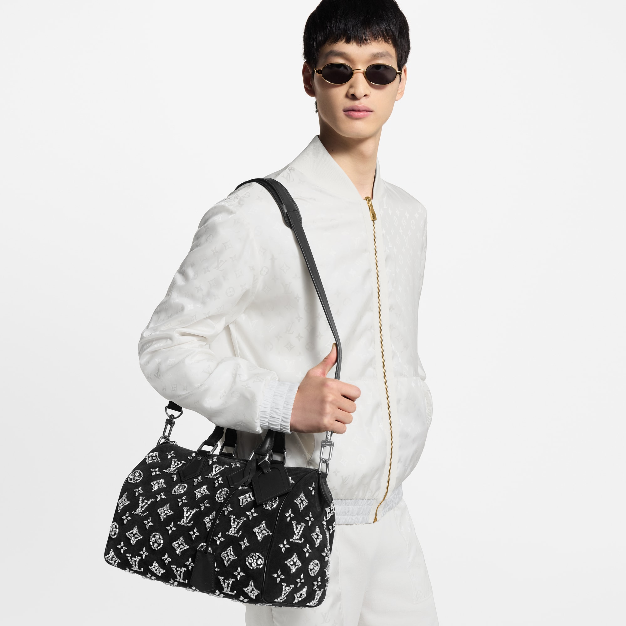 Speedy P9 Bandoulière 30 Autres Cuirs Monogram in Les Extraordinaires