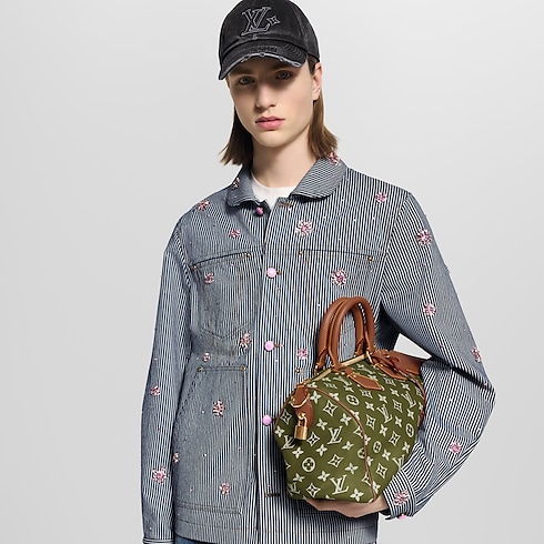 Speedy P9 Bandoulière 30 H40 in Les Extraordinaires's Leather Goods and Travel Speedy P9 collections by Louis Vuitton (Product zoom)