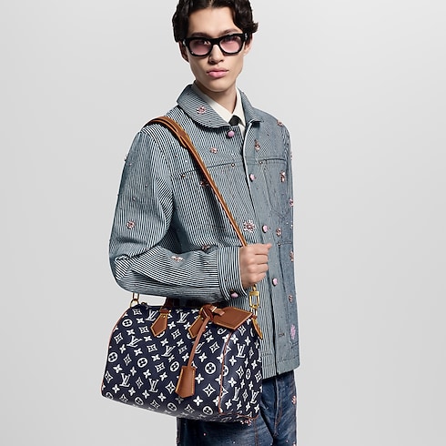 Speedy P9 Bandoulière 30 H40 in Les Extraordinaires's Leather Goods and Travel Speedy P9 collections by Louis Vuitton (Product zoom)