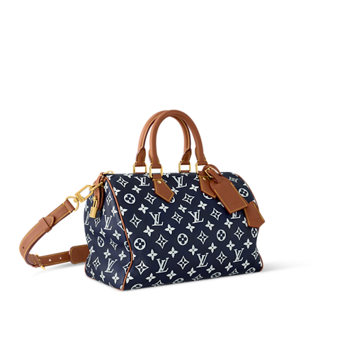 Speedy P9 Bandoulière 30 H40 in Les Extraordinaires's Leather Goods and Travel Speedy P9 collections by Louis Vuitton (Product zoom)