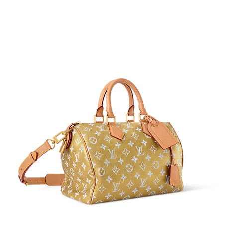 Speedy P9 Bandoulière 30 H40 in Les Extraordinaires's Leather Goods and Travel Speedy P9 collections by Louis Vuitton (Product zoom)