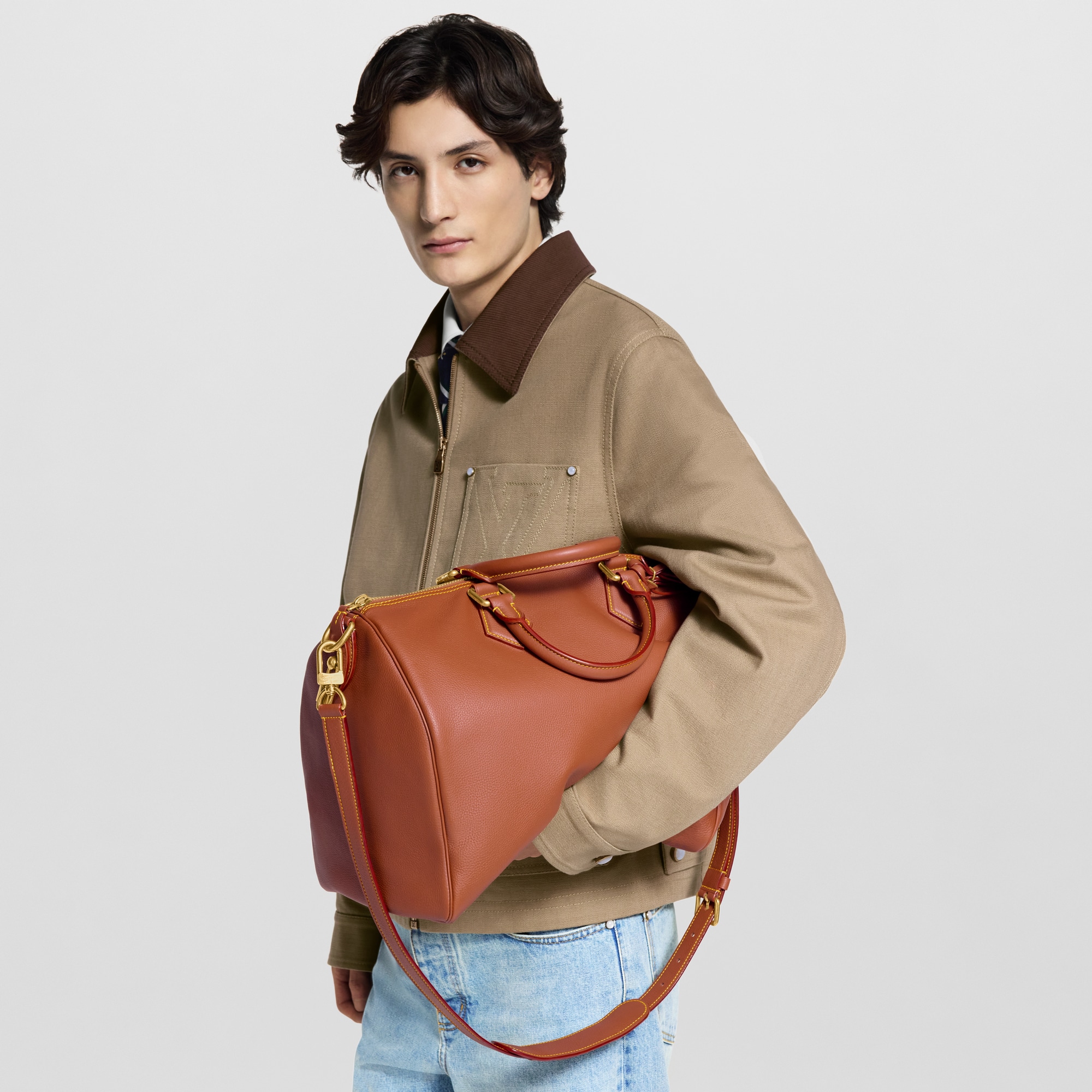 Speedy P9 Bandoulière 40 Other Leathers in Les Extraordinaires