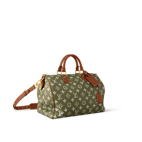 Speedy P9 Bandoulière 40 H40 in Les Extraordinaires's Leather Goods and Travel Speedy P9 collections by Louis Vuitton (Product zoom)